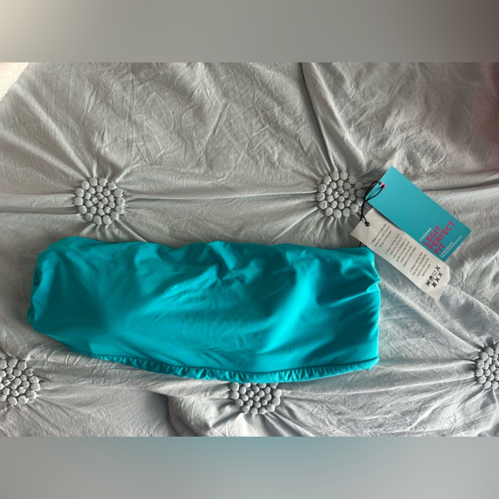 Oneone Swimwear Turquoise Bandeau - ALL MUST GO - ACCEPTING OFFERS